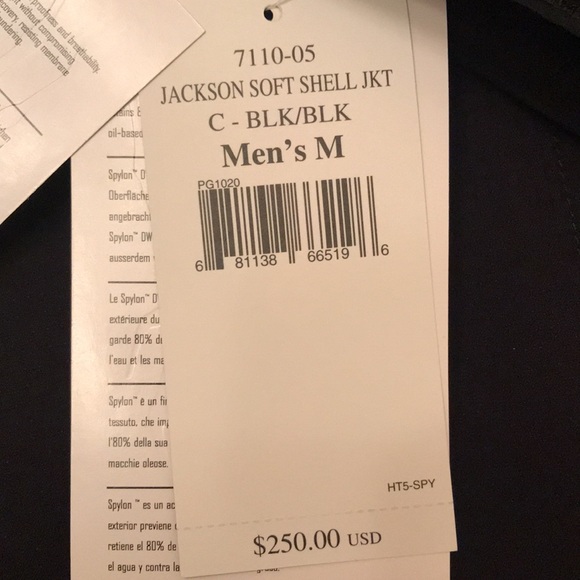 Spyder JACKSON SOFT SHELL Hooded Jacket - Black/Red - Picture 14 of 16